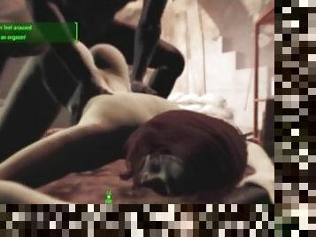 Deep In Her ASS Hot Redhead Taunts Good ManFallout 4 Romantic Sex Animation