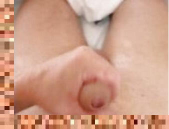 Who doesn’t enjoy a good stroke UNCUT COCK and big load of SPERM