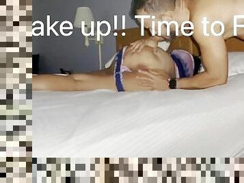 WAKE UP BITCH IT’S TIME TO FUCK AND SUCK COCK