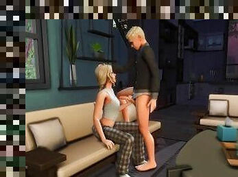 Wolfgang's Birthday Blowjob ( Sims 4 Stories )