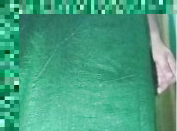 Indian Crossdresser wearing the Green Saree  xxx and feeling sexy