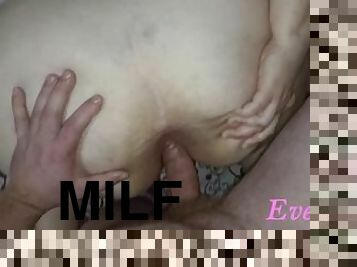 Anal sex in a big ass, slutty milf.