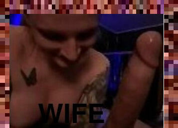 shy wife sucking dick