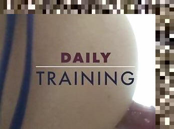 Daily training - Anal dildo