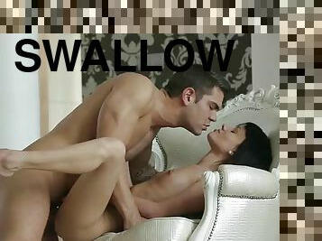 With a devoted dude to swallow her juicy pussy, she just has to submit for greatness