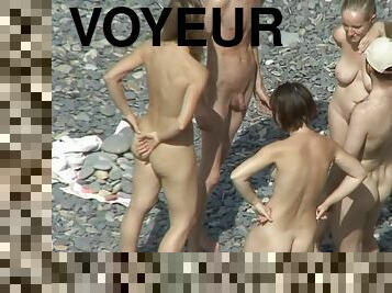 nudist, in-afara, public, pasarica, bunaciuni, camera, plaja, voyeur, tanar18, naturala