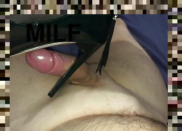 Kinky MILF femdom porn video