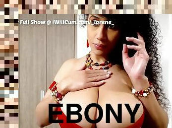 Big tits ebony Redbone loves to fuck strangers