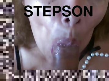 I Love Sucking The Hard Cocks Of My Stepsons Friends Until They Cum