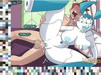 Jenny Le Ensea Sus Nuevas Actualizaciones Sexuales Al Afortunado Brand - Teenage Robot