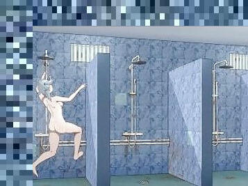 animasi, jenis-pornografi-animasi, mandi-shower