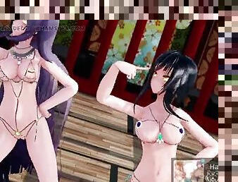 Mmd r18  Donut Hole or pussy hole 3d hentai