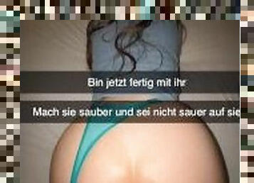 Trkin wird beim ersten Date hart Anal gefickt auf Snapchat