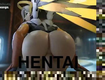 Mercy riding your big cock POV Sound version