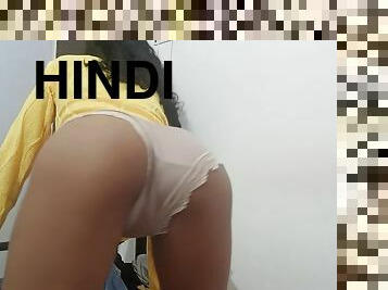 18 Years And Hindi Sex - The Student 18+ Wanted To Earn Money. Close-up Squirt!