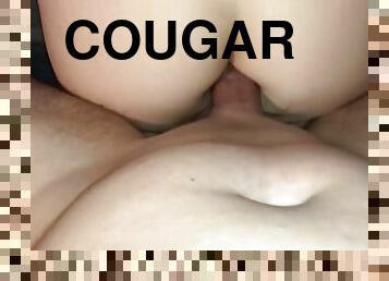 Cougar wants it deep in her ass