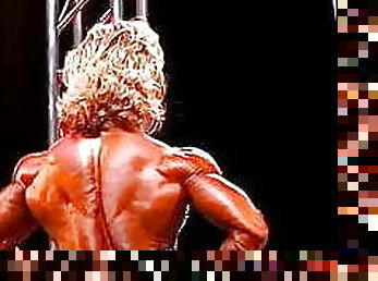 Lisa Aukland - Muscle GILF at 2007 Olympia