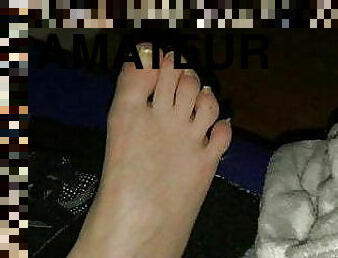 I love my Amateur Milfs feet at morning