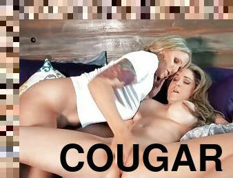 Curvy Cougar Cunnilingus With Julia Ann And Kayla Paige!