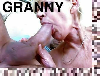 Slim 77yr Old Granny Anna Rough Fuck By Big Dick Grand Son