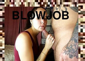 Teen Girl Sloppy Blowjob And Facial Cumshot