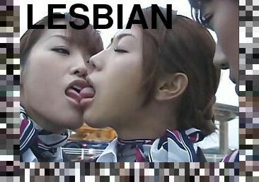 asia, lesbian-lesbian, jepang, berciuman