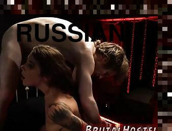 Two russian teens and a horny young tourist guy