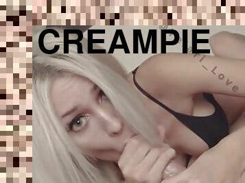 Unexpected oral creampie in 69 pose