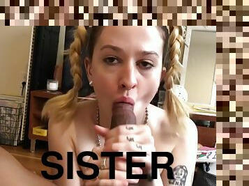 Step Sister Deep Throats Bbc For Fun (cashapp $1halliebaker)