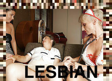 Three Old And Young Lesbians Make It Real Big - MatureNL