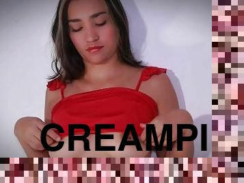 amatir, sayang, buatan-rumah, creampie-ejakulasi-di-dalam-vagina-atau-anus-dan-keluarnya-tetesan-sperma, pasangan, sempurna, susu