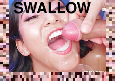 Pris Angel And You Know In Swallows 69 Huge Cumshots