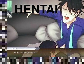 homo, jepang, animasi, jenis-pornografi-animasi, 3d, homoseks