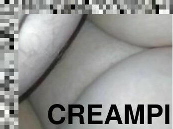 Early morning fuck and creampie