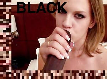 Girl Gets A Huge Black Cock Pound Her Pussy Deep And Hard