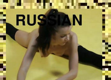 Sanya Semashko - Russian Fit Body Girl Spreading Crazy Good