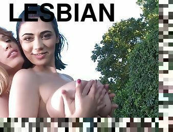 Lesbians Outdoor