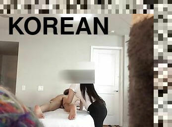 Legitimate Korean RMT Intern Indulges in 4th Date Huge Cock