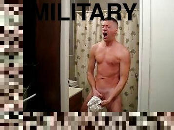 tentara, homo, ketat, fetish-benda-yang-dapat-meningkatkan-gairah-sex, seorang-diri, militer