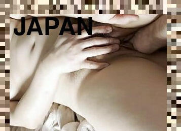 Fisted Japanese pussy gets huge creampie dumped in her
