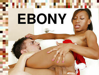 Ebony Teen Nevaeh Givens Fucks White Guy