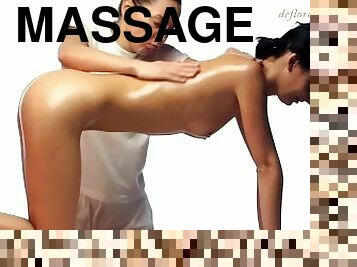 Beautiful sensual virgin massage of Vera