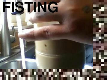  cooking ice coffee flashing cock