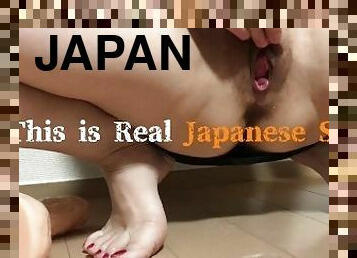 asia, mastubasi, orgasme, stocking, vagina-pussy, muncrat, amatir, buatan-rumah, jepang, pasangan