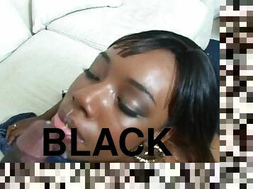 Huge Black Monster Cock Fucks Ebony Horny Wife