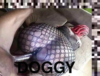 Fat Booty In Fishnet Destroyed