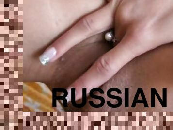 lielās-krūtis, masturbācija-masturbation, orgasms, vāverīte, krievu, amatieris, aptaustīšana, bize, sperma, griboša