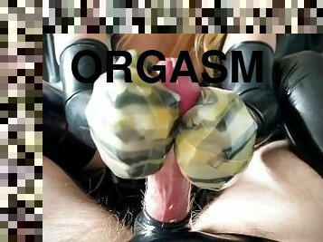 orgasm, amatör, avrunkning, bdsm, pov, brittisk, fetisch, latex, kuk, gummi