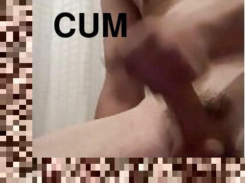 masturbation, ejaculation-sur-le-corps, gay, branlette, point-de-vue, ejaculation, solo