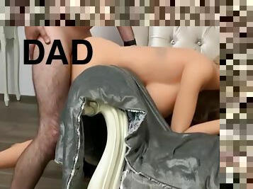 Daddy Fuck Fast And Hard His Little Doll An Cum In Hir Ass Siliconedaddy